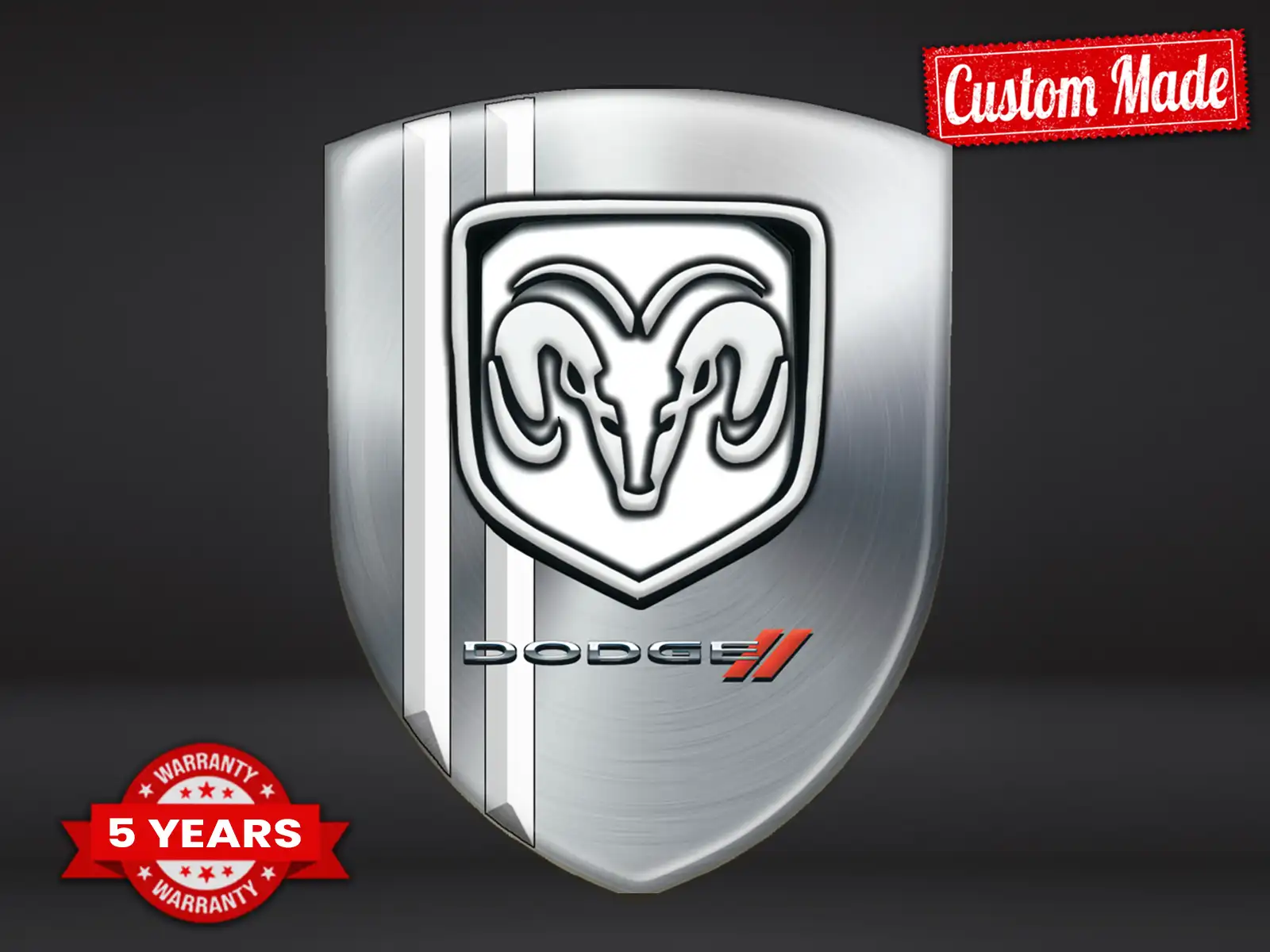 Dodge Fensteraufkleber Luxus Hochwertig Professionell